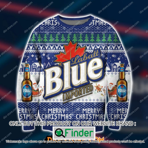 Labatt Blue Beer Imported Christmas Ugly Sweater – LIMITED EDITION