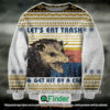 Lets Eat The Trash Get Hit By A Car Christmas Ugly Sweater – LIMITED EDITION