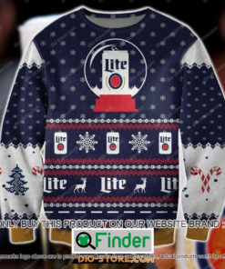 Lite Beer Blue Knitted Wool Sweater – LIMITED EDITION