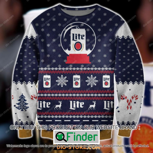 Lite Beer Blue Knitted Wool Sweater – LIMITED EDITION