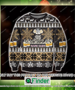 Macallan Rare Cask Christmas Ugly Sweater Sweatshirt – LIMITED EDITION