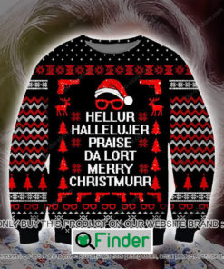 Madea Hellva Hallervjer Praise Da Lort Merry Christmas Knitted Wool Sweater – LIMITED EDITION