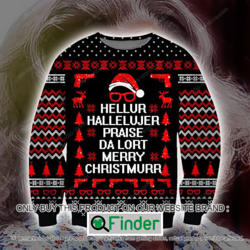 Madea Hellva Hallervjer Praise Da Lort Merry Christmas Knitted Wool Sweater – LIMITED EDITION