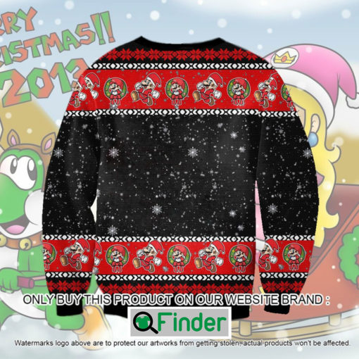 Mario Game Christmas Ugly Sweater Sweatshirt – LIMITED EDITION