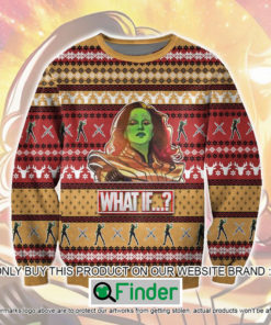 Marvel Gamora What If Christmas Ugly Sweater – LIMITED EDITION