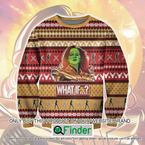 Marvel Gamora What If Christmas Ugly Sweater – LIMITED EDITION