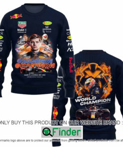 Max Verstappen Formula One World Champion 2022 Navy Sweatshirt – LIMITED EDITION