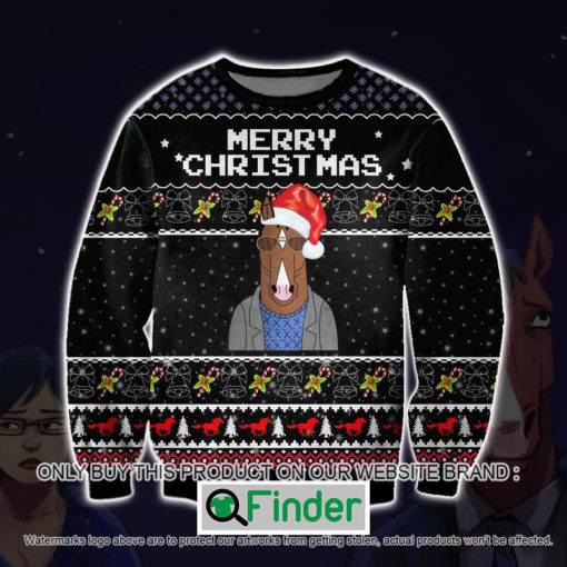 Merry Christmas Bojack Horseman Knitted Wool Sweater – LIMITED EDITION