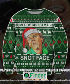 Merry Christmas Snot Face Christmas Ugly Sweater – LIMITED EDITION