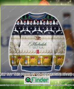 Michelob Ultra Beer Christmas Ugly Sweater Sweatshirt – LIMITED EDITION