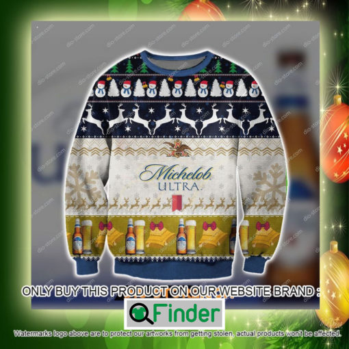 Michelob Ultra Beer Christmas Ugly Sweater Sweatshirt – LIMITED EDITION