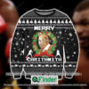 Mike Tyson Merry Chrithmith Knitted Wool Sweater – LIMITED EDITION