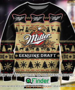 Miller Genuine Draft Beer Christmas Ugly Sweater – LIMITED EDITION