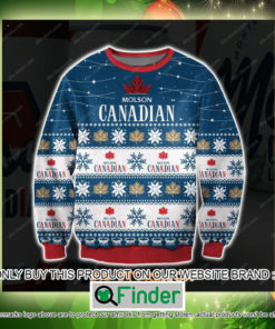 Molson Canadian Christmas Ugly Sweater Sweatshirt – LIMITED EDITION