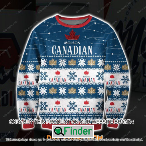 Molson Canadian Christmas Ugly Sweater – LIMITED EDITION