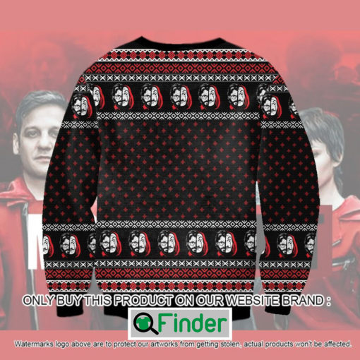 Money Heist 5 Years 5 Season Christmas Ugly Sweater Sweatshirt – LIMITED EDITION