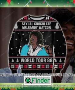 Mr. Randy Watson World Tour 88 Knitted Wool Sweater Sweatshirt – LIMITED EDITION