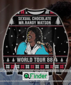 Mr. Randy Watson World Tour 88 Knitted Wool Sweater – LIMITED EDITION