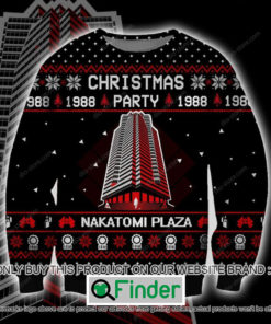 Nakatomi Plaza Christmas Party 1988 Knitted Wool Sweater – LIMITED EDITION