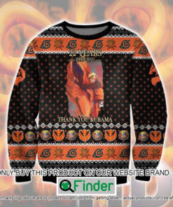 Naruto Kurama 22 Years 1999 2021 Thank You Christmas Ugly Sweater – LIMITED EDITION