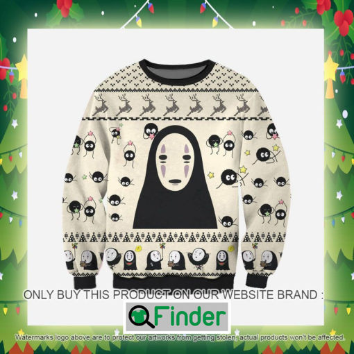 No Face Spirited Away Knitted Wool Sweater Sweatshirt – LIMITED EDITION