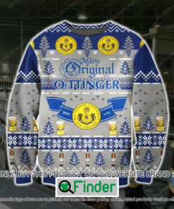 Oettinger Grey Blue Knitted Wool Sweater – LIMITED EDITION