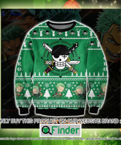 One Piece Zoro Anime Christmas Ugly Sweater – LIMITED EDITION