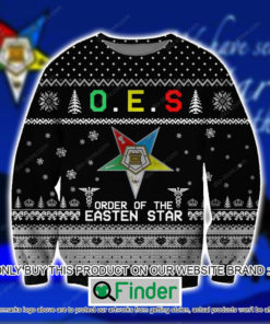 Order Of The Eastern Star Christmas Ugly Sweater Sweatshirt – LIMITED EDITION