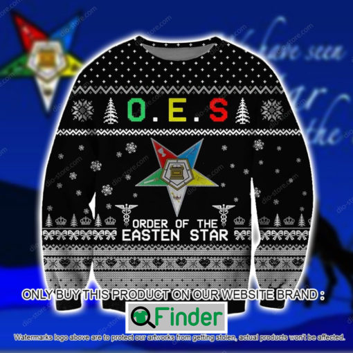 Order Of The Eastern Star Christmas Ugly Sweater Sweatshirt – LIMITED EDITION