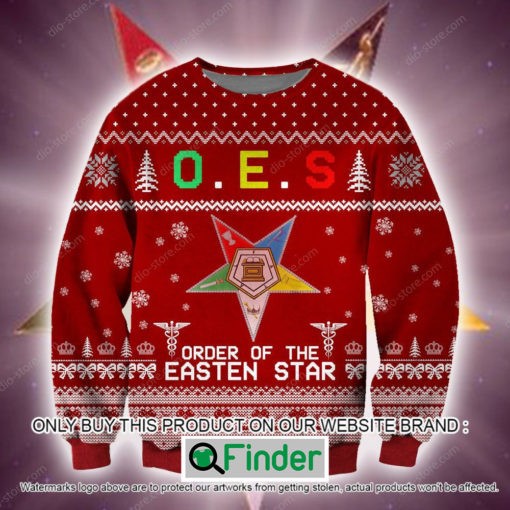 Order Of The Eastern Star Christmas Ugly Sweater – LIMITED EDITION