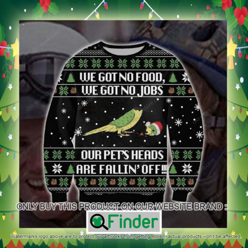 Our Pets Heads Are Falling Off Knitted Wool Sweater Sweatshirt – LIMITED EDITION