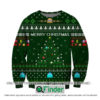 Pacman Merry Christmas Knitted Wool Sweater – LIMITED EDITION