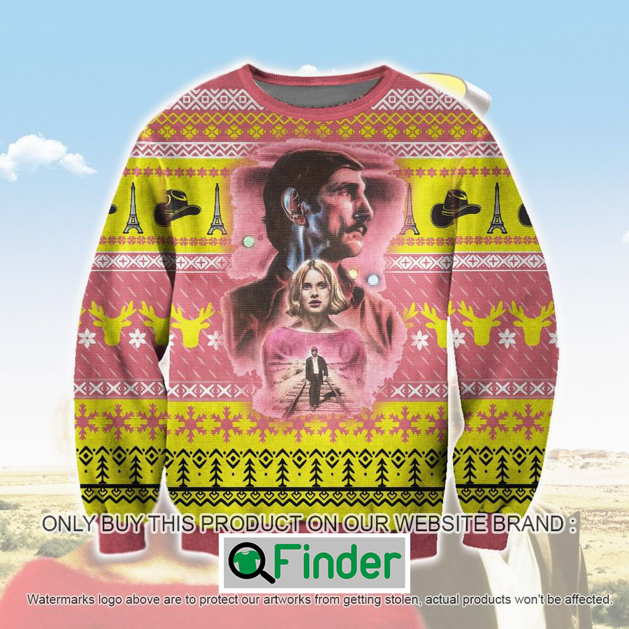 Paris, Texas Characters Ugly Christmas Sweater, Sweatshirt-LIMITED ...