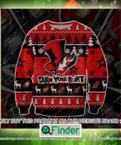 Persona 5 Take Your Heart Christmas Ugly Sweater Sweatshirt – LIMITED EDITION