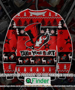 Persona 5 Take Your Heart Christmas Ugly Sweater – LIMITED EDITION