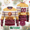 Personalized AFL Brisbane Lions Christmas Sweatshirt Sweater LIMITED EDITION