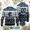 Personalized AFL Carlton Football Club Christmas Sweatshirt Sweater LIMITED EDITION