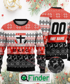 Personalized AFL St Kilda Football Club Christmas Sweatshirt Sweater LIMITED EDITION