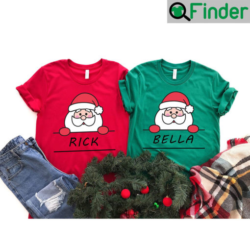 Personalized Santa Claus Christmas Shirt