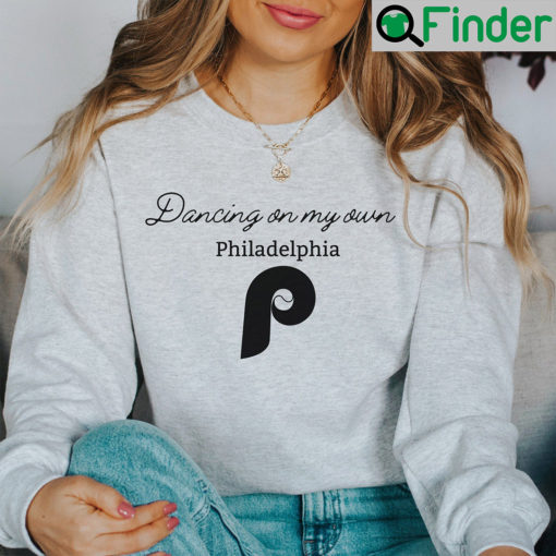 Philadelphia Phillies Dancing On My Own Crewneck Sweatshirt