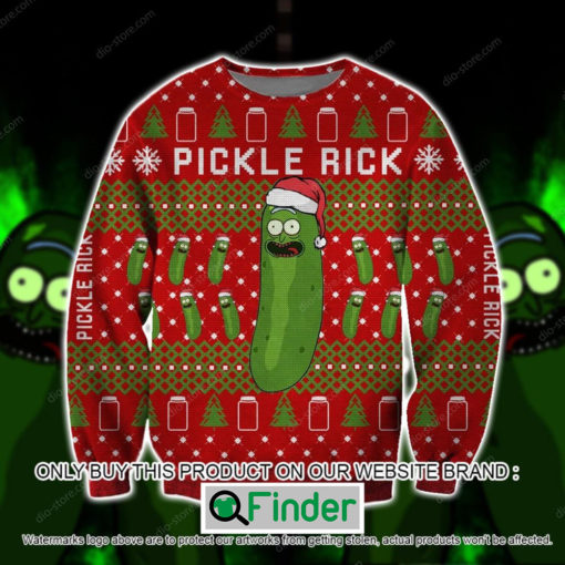 Pickle Rick Christmas Ugly Sweater Sweatshirt – LIMITED EDITION