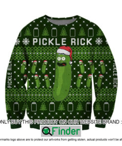 Pickle Rick Christmas Ugly Sweater – LIMITED EDITION