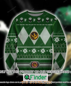 Power Rangers Green Christmas Ugly Sweater – LIMITED EDITION