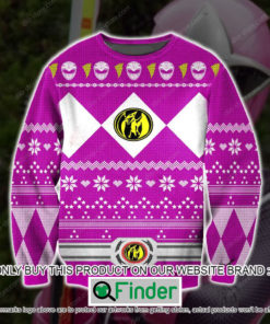 Power Rangers Pink Christmas Ugly Sweater – LIMITED EDITION