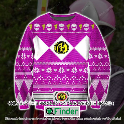 Power Rangers Pink Christmas Ugly Sweater – LIMITED EDITION