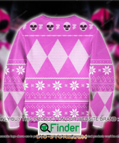 Power Rangers Pink Knitted Wool Sweater Sweatshirt – LIMITED EDITION