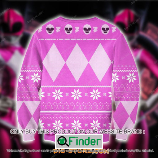 Power Rangers Pink Knitted Wool Sweater Sweatshirt – LIMITED EDITION