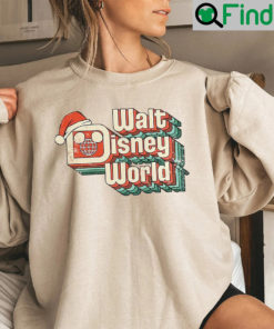 Retro Walt Disney World Christmas Sweater