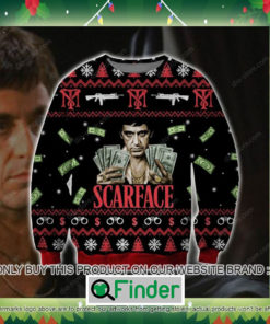 Scarface Knitted Wool Sweater Sweatshirt – LIMITED EDITION