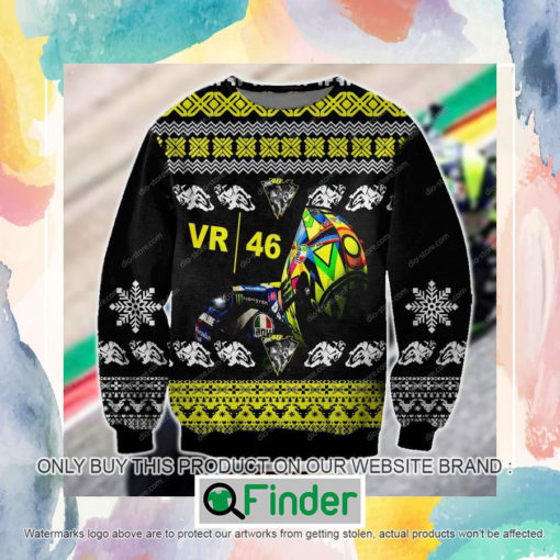 Sky Racing Vr46 Ugly Christmas Sweatshirt Sweater LIMITED EDITION